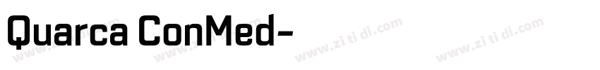 Quarca ConMed字体转换
